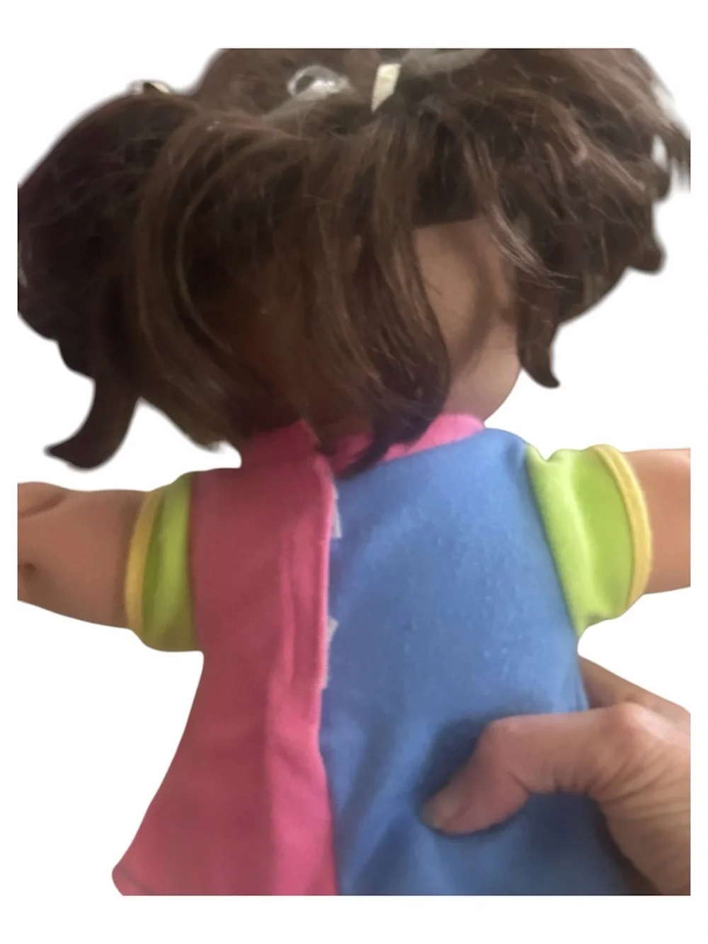 1996 Vintage Mattel Cabbage Patch Style Doll – Pink, Blue, Green